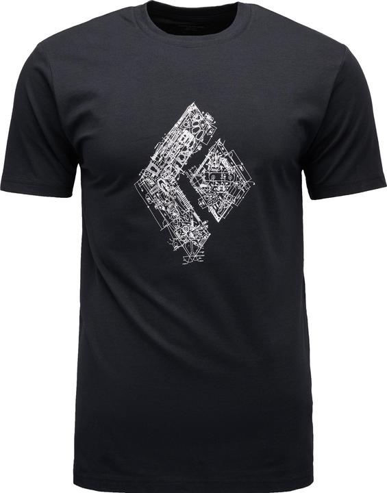 Produktbild Black Diamond Engineered Diamond SS Tee - T-Shirt - Herren (L)