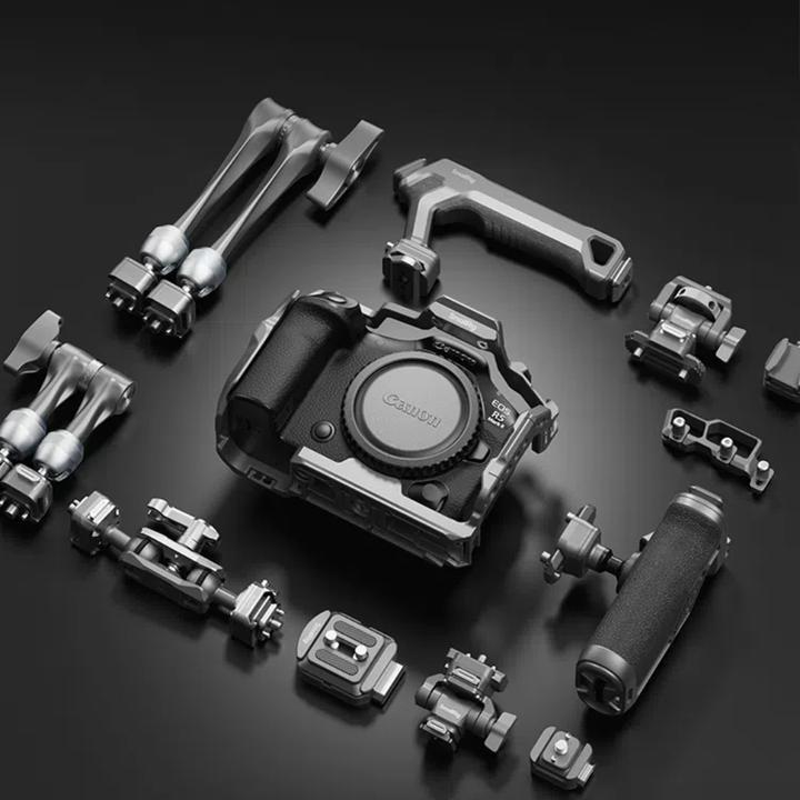 Immagine prodotto SmallRig 5029 Kit gabbia a sgancio rapido HawkLock per Canon EOS R5 Marchio (Gabbietta)