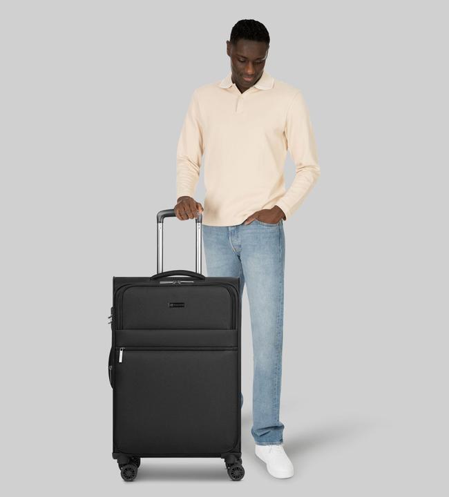 Produktbild Bugatti Valencia Soft 4 Rollen Trolley M 64.5 cm mit Dehnfalte (57 l)