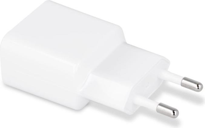 Produktbild Maxlife MXTC-01 Ladegerät 1x USB 2.1A weiss + USB-C Kabel (10.50 W, 1 Port)