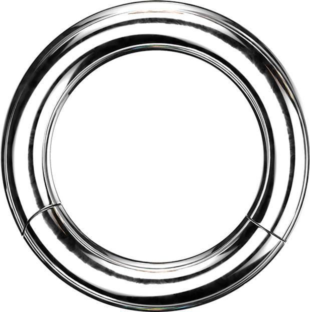 Immagine prodotto Star Piercing Anello a segmenti in argento (senza ottone, Acciaio chirurgico 316L)