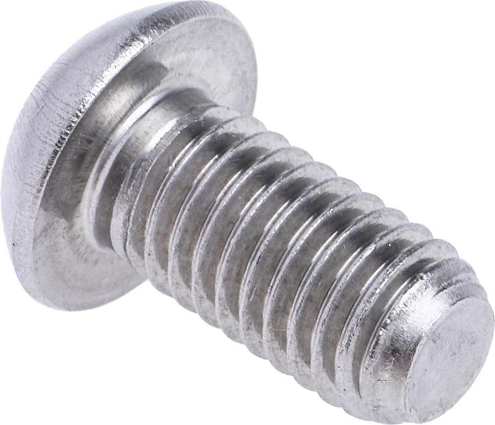 Produktbild RS PRO Schrauben Linsenkopf A2 ISO7380 M8x16mm (50 Schrauben pro Stück)