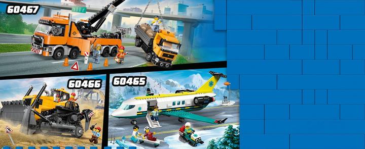 Actual product image LEGO Gelber Bulldozer mit Frontlader