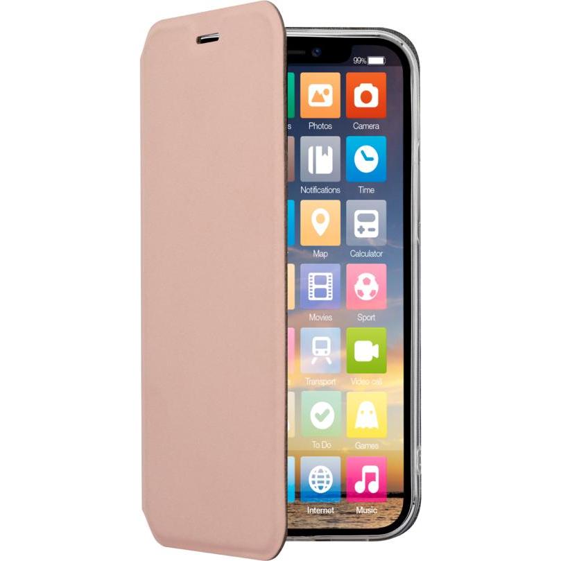 Thumbnail - Screenor Clever mobile phone case (6.6") Flip case Rose (Samsung Galaxy A34 5G), Smartphone Hülle, Rosa