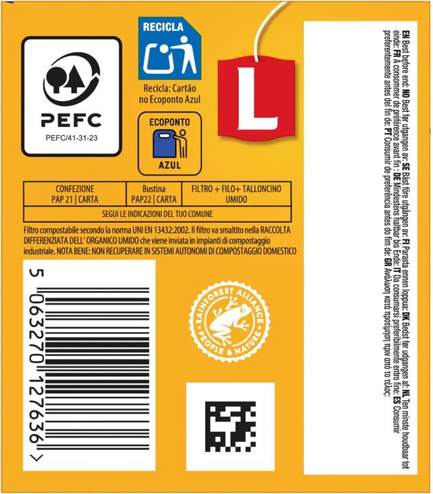 Produktbild Lipton "Lemon Ginger Refresh" mit Zitrone & Ingwer (34 g)