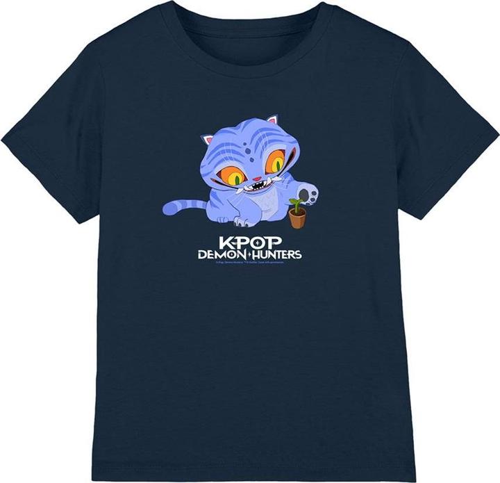 Immagine prodotto K-Pop Demon Hunters Kids Süsses Derpy Tiger TShirt (152, 158)