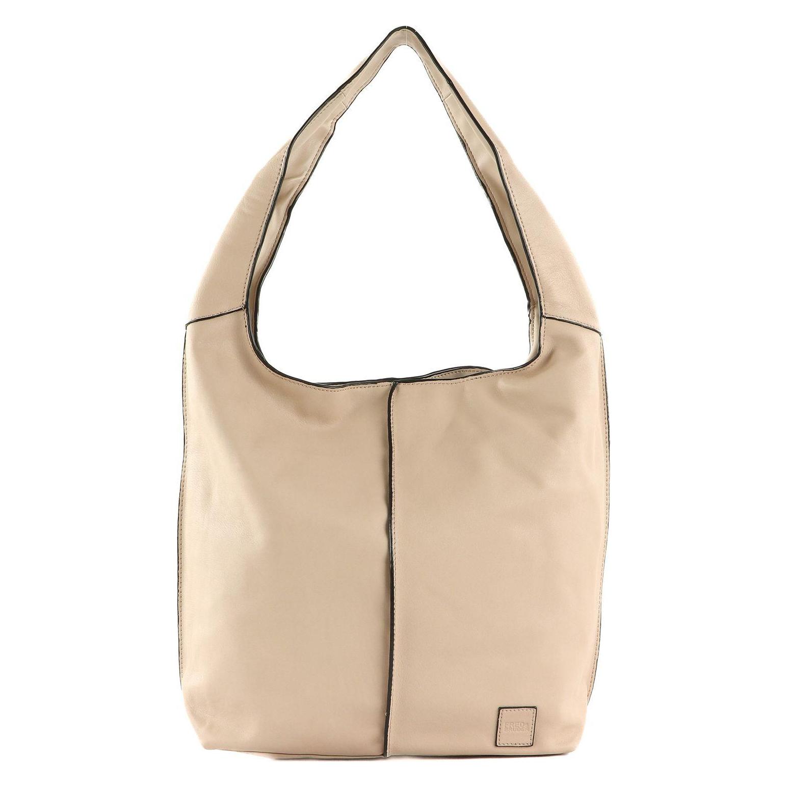 FredsBruder, Damen, Handtasche, Fb 100 Ii Shoulderbag, Beige
