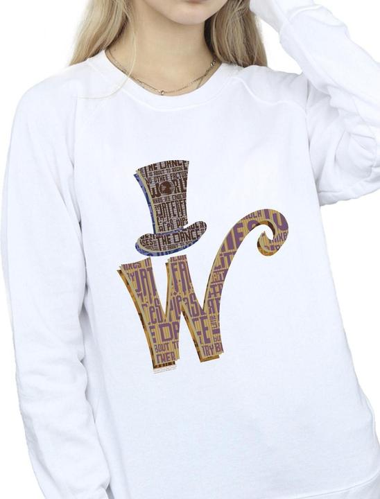 Immagine prodotto Willy Wonka & the Chocolate Factory W Logo Hat Felpa Donna (XL)