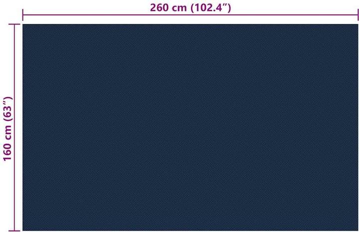 Actual product image vidaXL Poolabdeckung