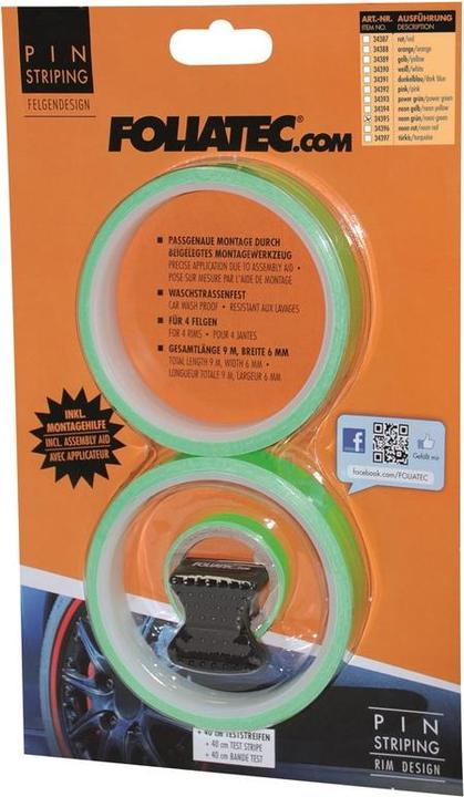 Produktbild Foliatec Felgendekor