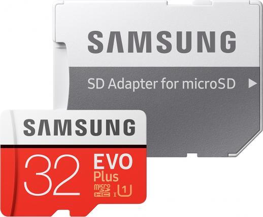 Immagine prodotto Samsung microSDHC Memory Card Evo Plus with Adapter, 32Gb