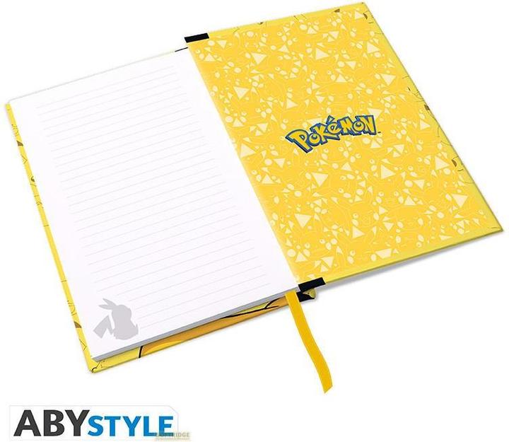 Image du produit ABYstyle Pokemon - Pikachu (A5, À rayures, Couverture rigide)