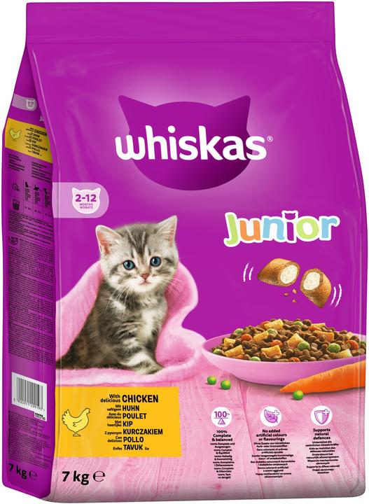 Image du produit Whiskas Junior Au Poulet (Junior, 7000 g)