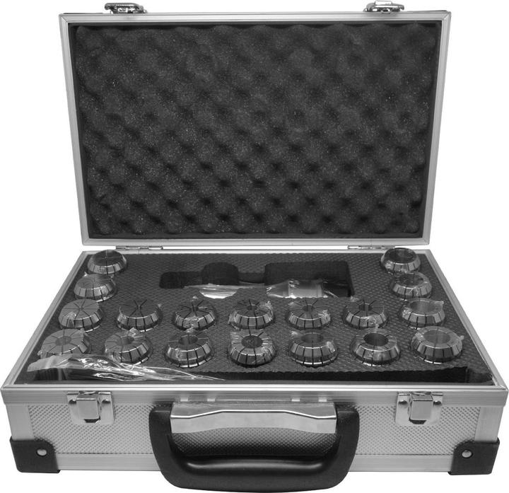 Paulimot ER32-Spannzangen-Set 2 - 20 mm MK3 / M12 im Alu-Koffer