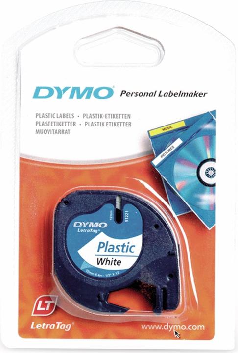 Produktbild Dymo S0721660 Kunststoffband (1.20 cm, Weiss)