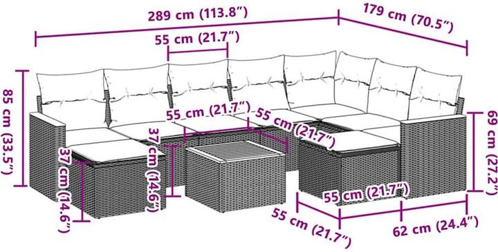 Produktbild vidaXL Elia