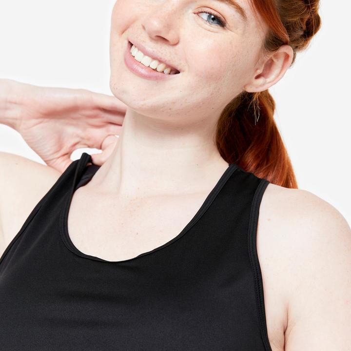 Produktbild Domyos Tanktop Damen Schwimmerruecken Polyester (S)