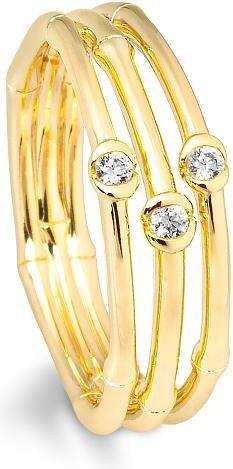Produktbild Breuning Ring - BRILL. 0,075 Ct. H/si (53, 750/18 K Gold)