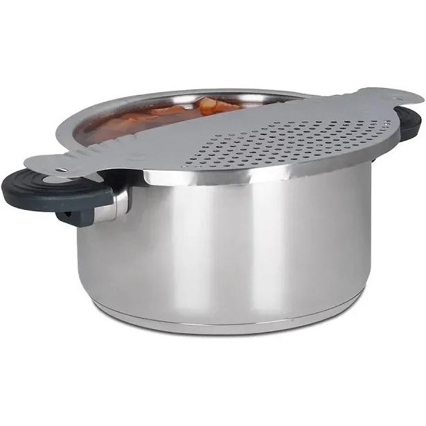 Thumbnail - Relaxdays Abgiesshilfe, Zubehör Kochgeschirr, Silber