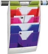 Actual product image Durable Wall Brochure Holder 5f.White/Multicolored (24 x 32 cm)
