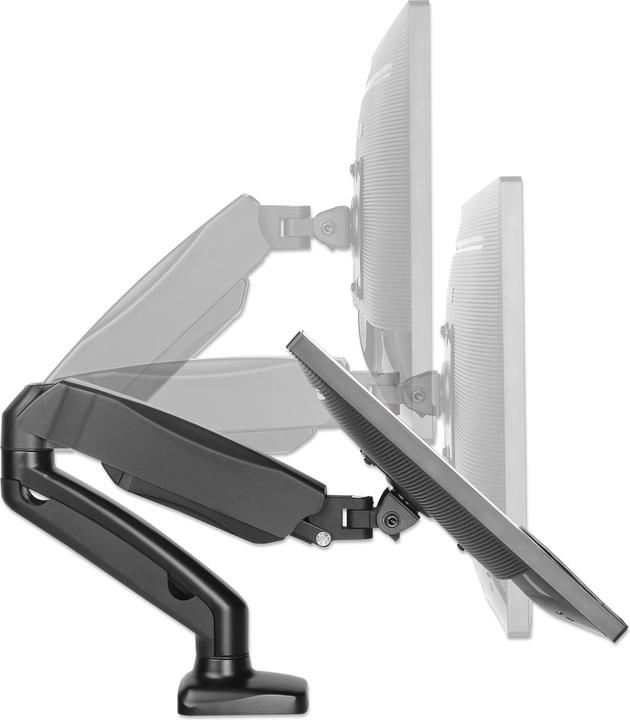Actual product image Manhattan Bracket 1 monitor gas pressure aluminium 17-32 inch (Table, 32")