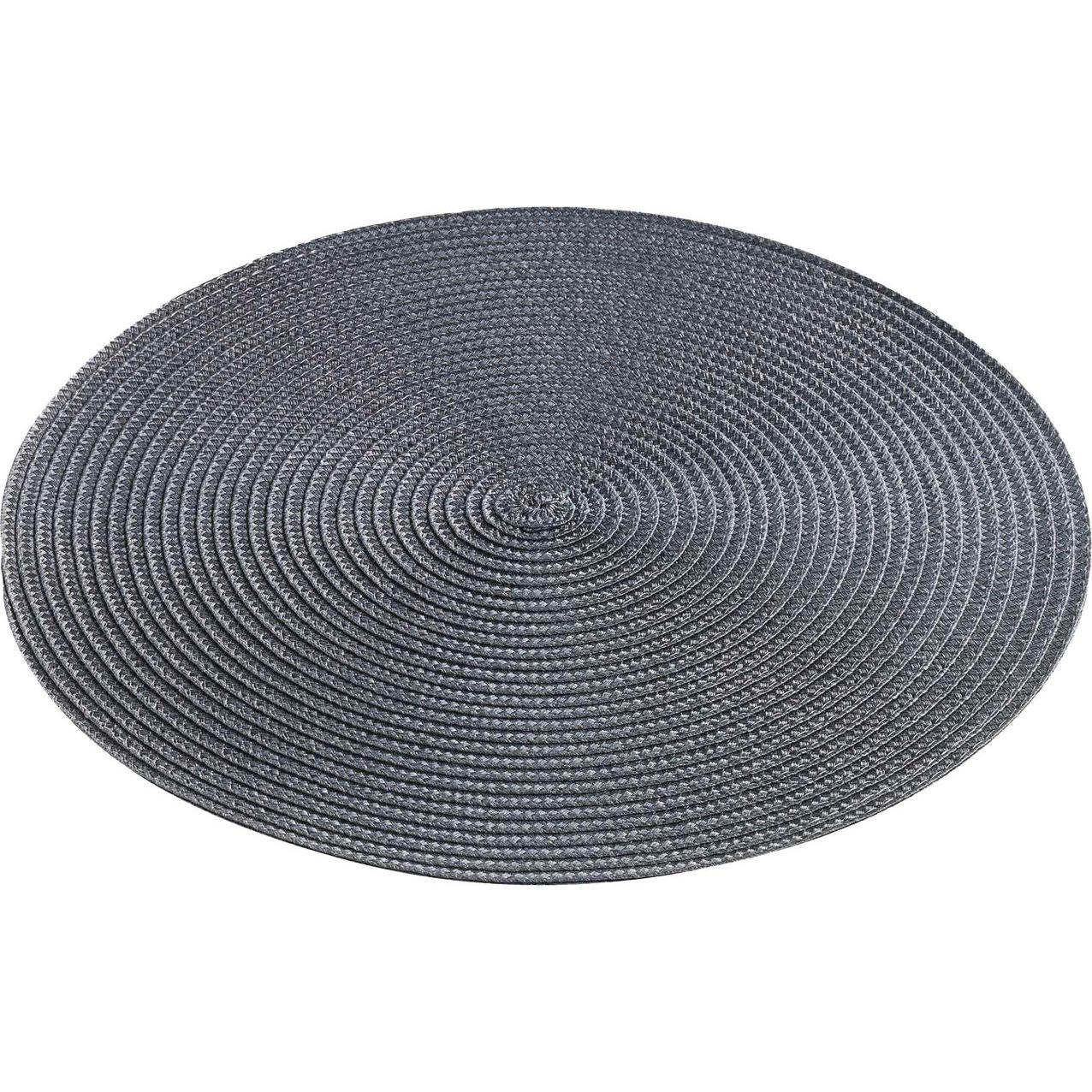 Casativo, Tischset, Tischset rund grau (1 x)