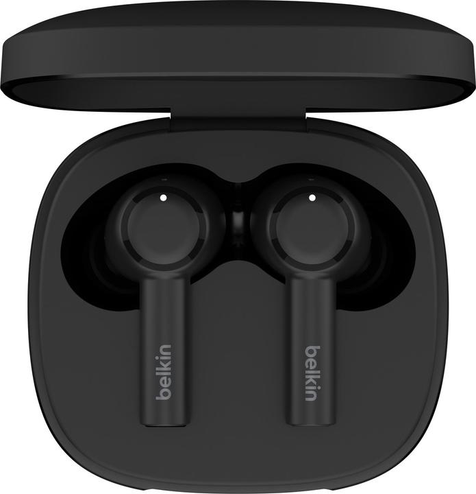 Actual product image Belkin Soundform Pulse juoda True-Wireless In-Ear AUC007btBLK (ANC, 7 h, Cable, Wireless)