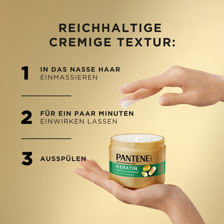 Actual product image Pantene Hair Treatment Smooth & Silky (300 ml)