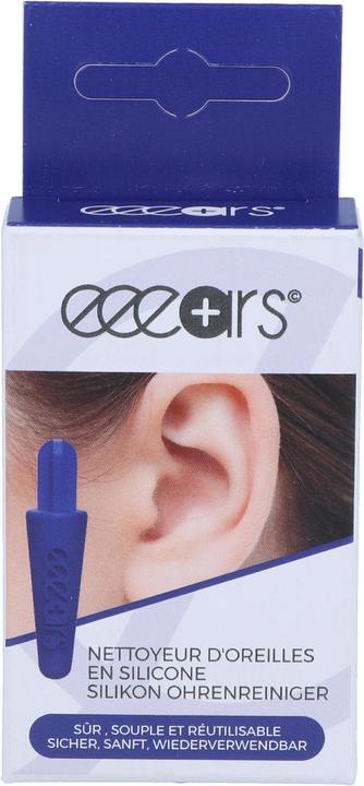 Eeears Nettoyeur d'oreilles réutilisable bleu 1 pièce