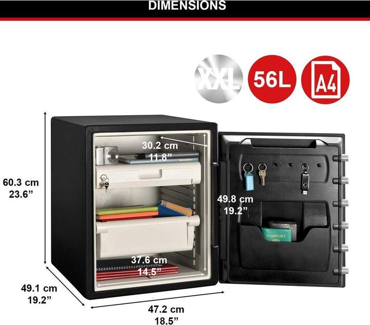 Immagine prodotto Master Lock Lfw205fyc (56.50 l)