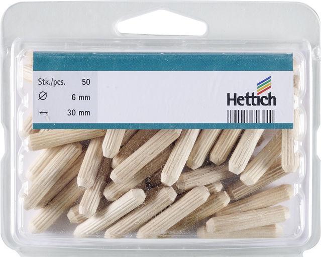 Produktbild Hettich Holzdübel 6 x 30 mm