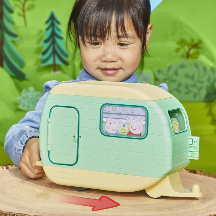 Actual product image Hasbro Peppa's Caravan