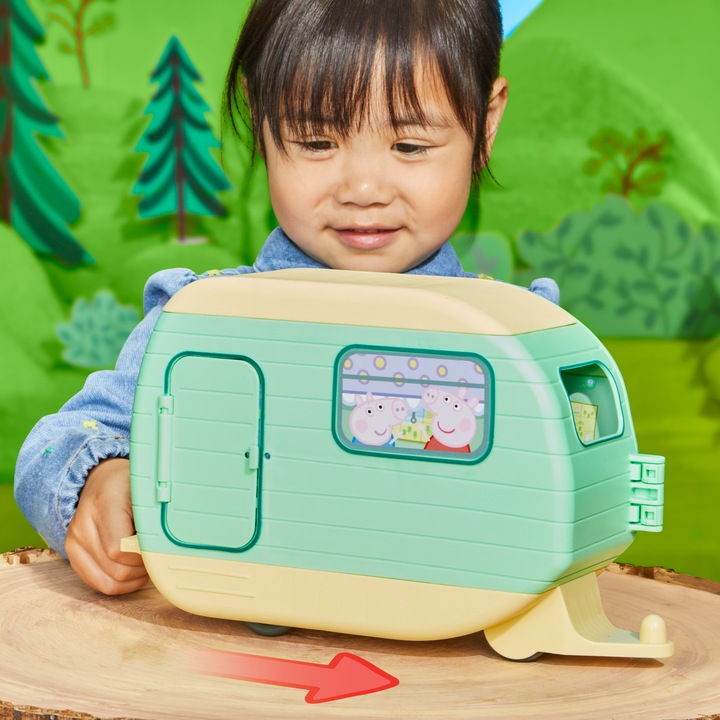 Actual product image Hasbro Peppa's Caravan