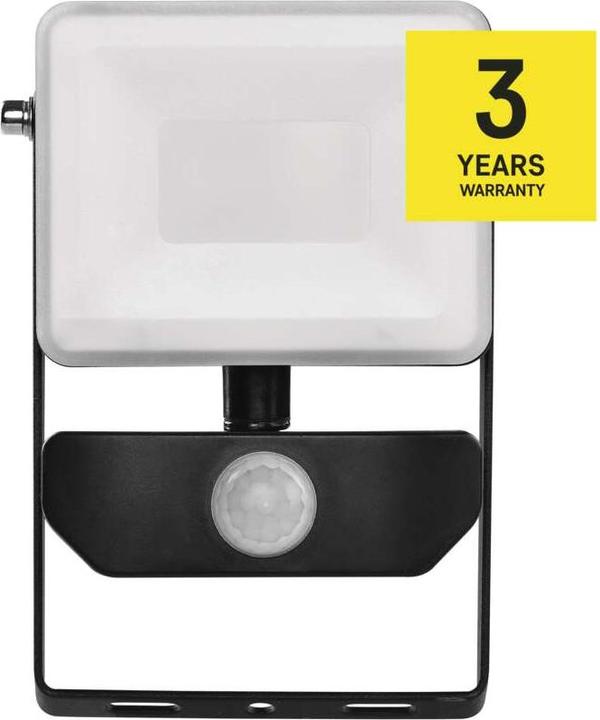 Produktbild Emos LED Flutlicht ILIO mit Bewegungsmelder, 10,5W (950 lm, IP44)