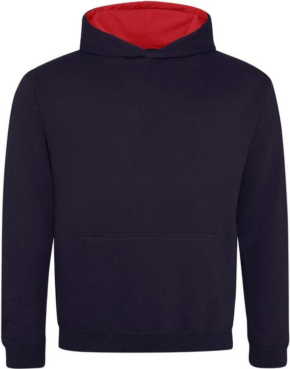 Neues französisches Marineblau/Feuerrot