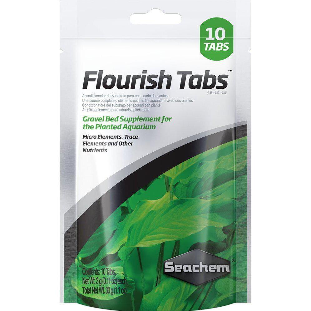 Comparer les prix de Seachem Flourish Tabs 10 Pack - (159.3000), Entretien de l'aquarium