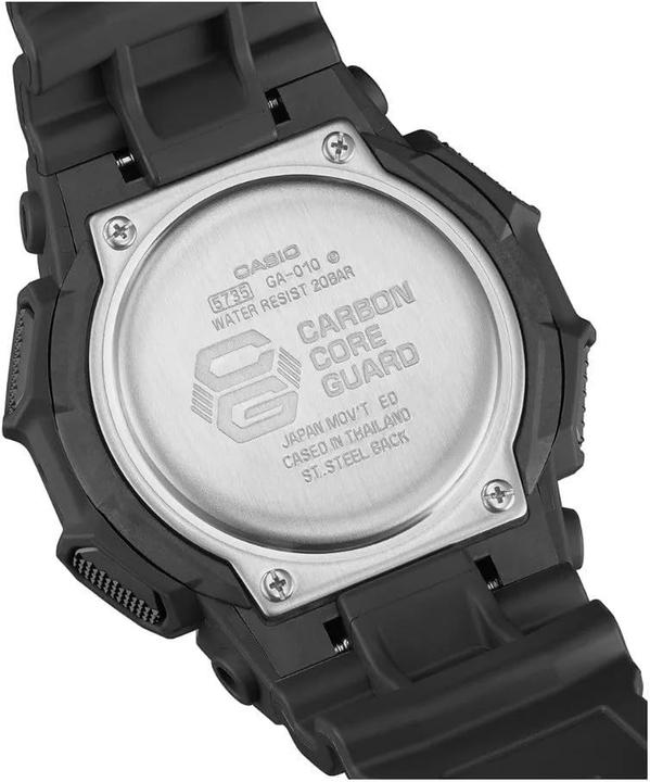 Produktbild Casio GA-010-1A1ER (Analoguhr, Chronograph, Digitaluhr, 55.10 mm)