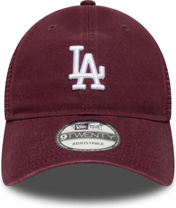 Actual product image New Era 9Twenty Trucker Cap - Los Angeles Dodgers Maroon
