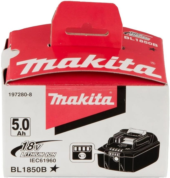 Actual product image Makita Tool battery BL1850B 197280-8 (18 V)