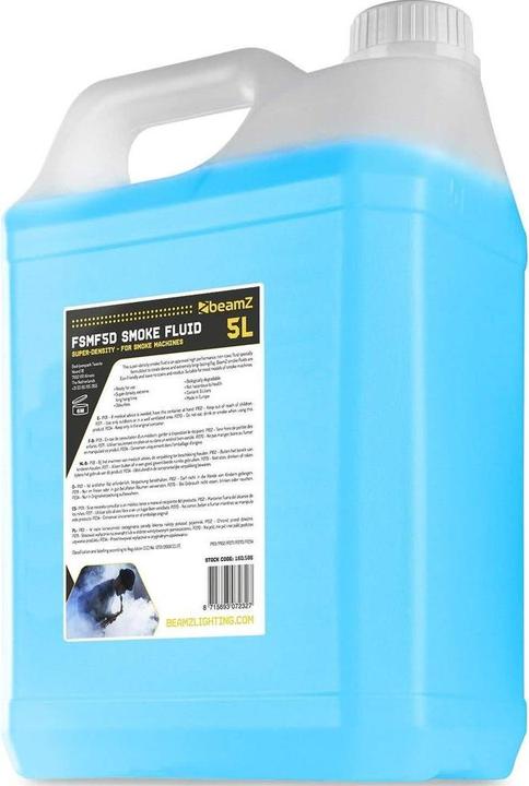 Actual product image BeamZ Super-Density Blue 5L (Fog fluid)