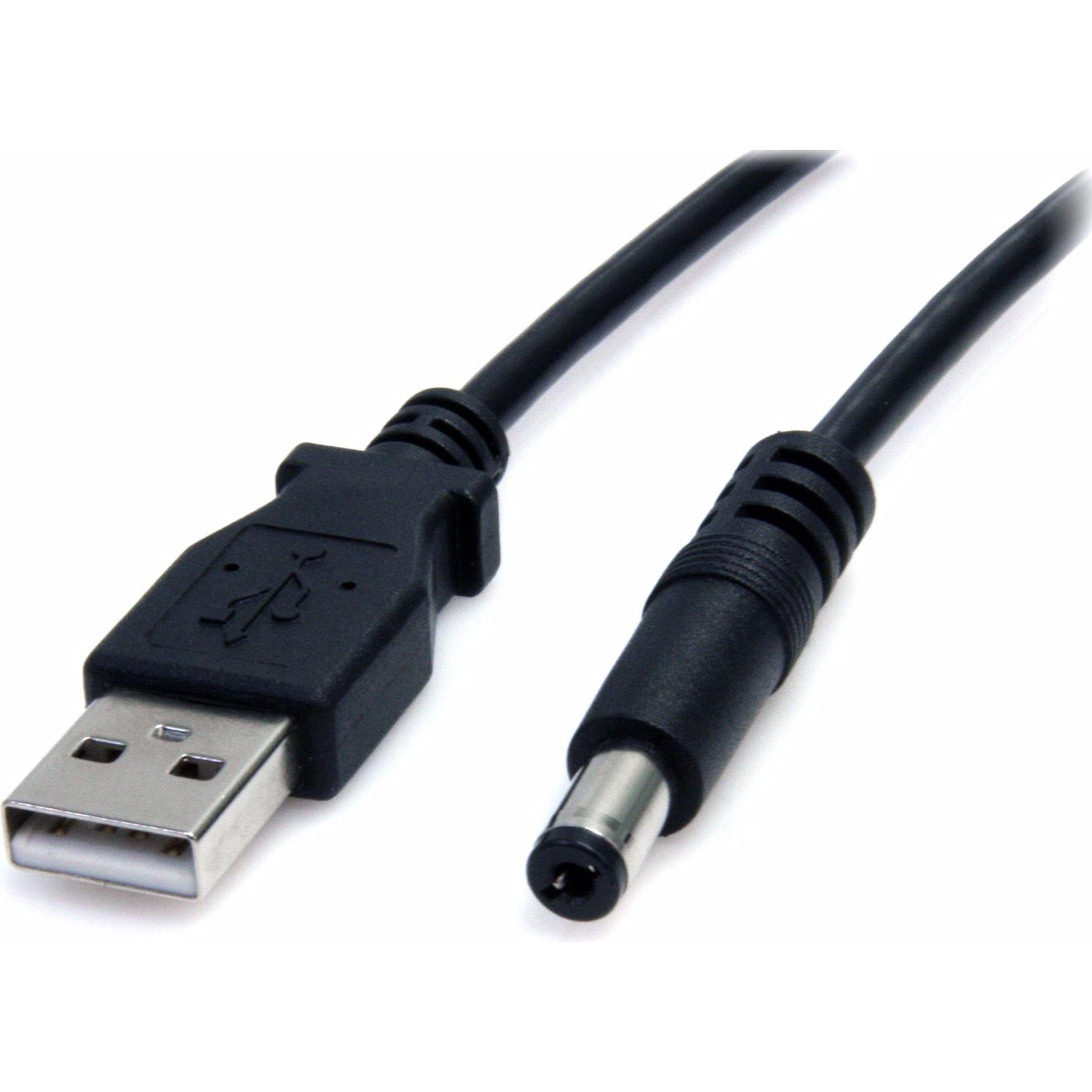 StarTech USB A – Hohlstecker (2 m), Stromkabel