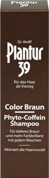 Produktbild Plantur 39 Color Braun Phyto-Coffein (250 ml, Flüssiges Shampoo)