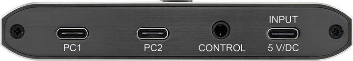 Actual product image SpeaKa Professional 2 Port USB 3.2 Gen 1-Umschalter (USB 3.0) Grau