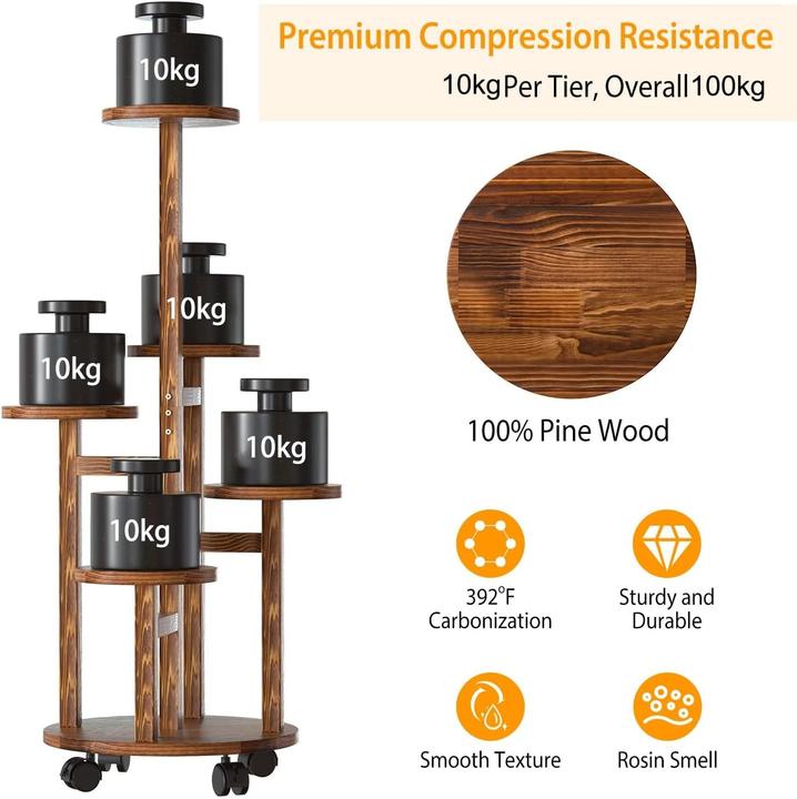 Image du produit Wuciray Pflanzenständer