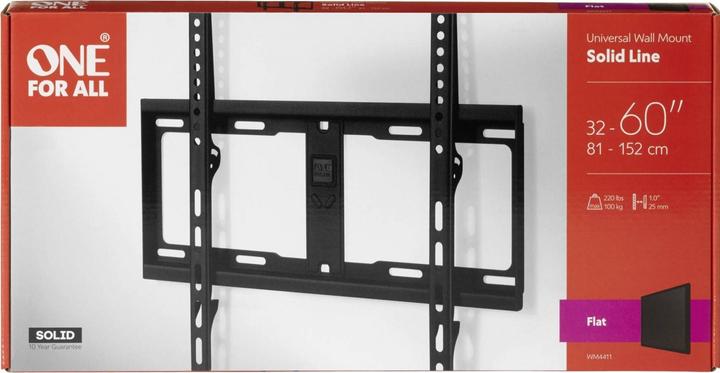 Image du produit One for All Solid WM4411 (Mur, 100 kg, 32" - 60")