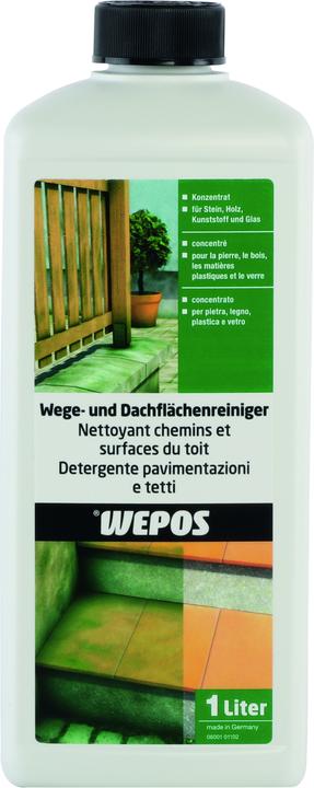 Actual product image Wepos Path and roof surface cleaner