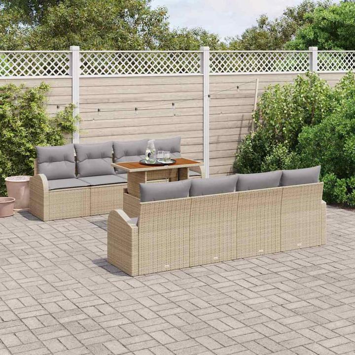 Produktbild vidaXL Garten Essgruppe (100 x 55 x 73 cm)