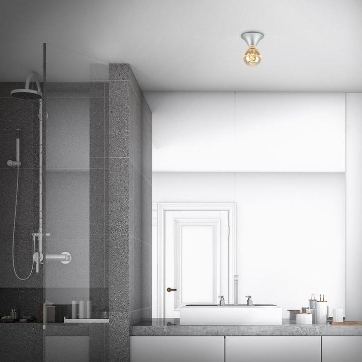 Produktbild Briloner Bad Decken- und Wandleuchte, chrom-matt, 1xE27/max, 10W exkl. (E27)