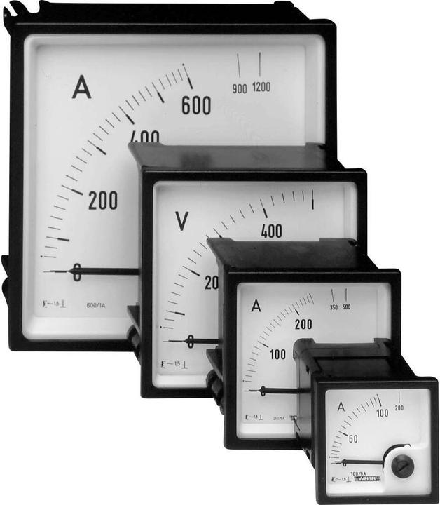 Actual product image Weigel Analog panel meter Panel meter with moving iron movement