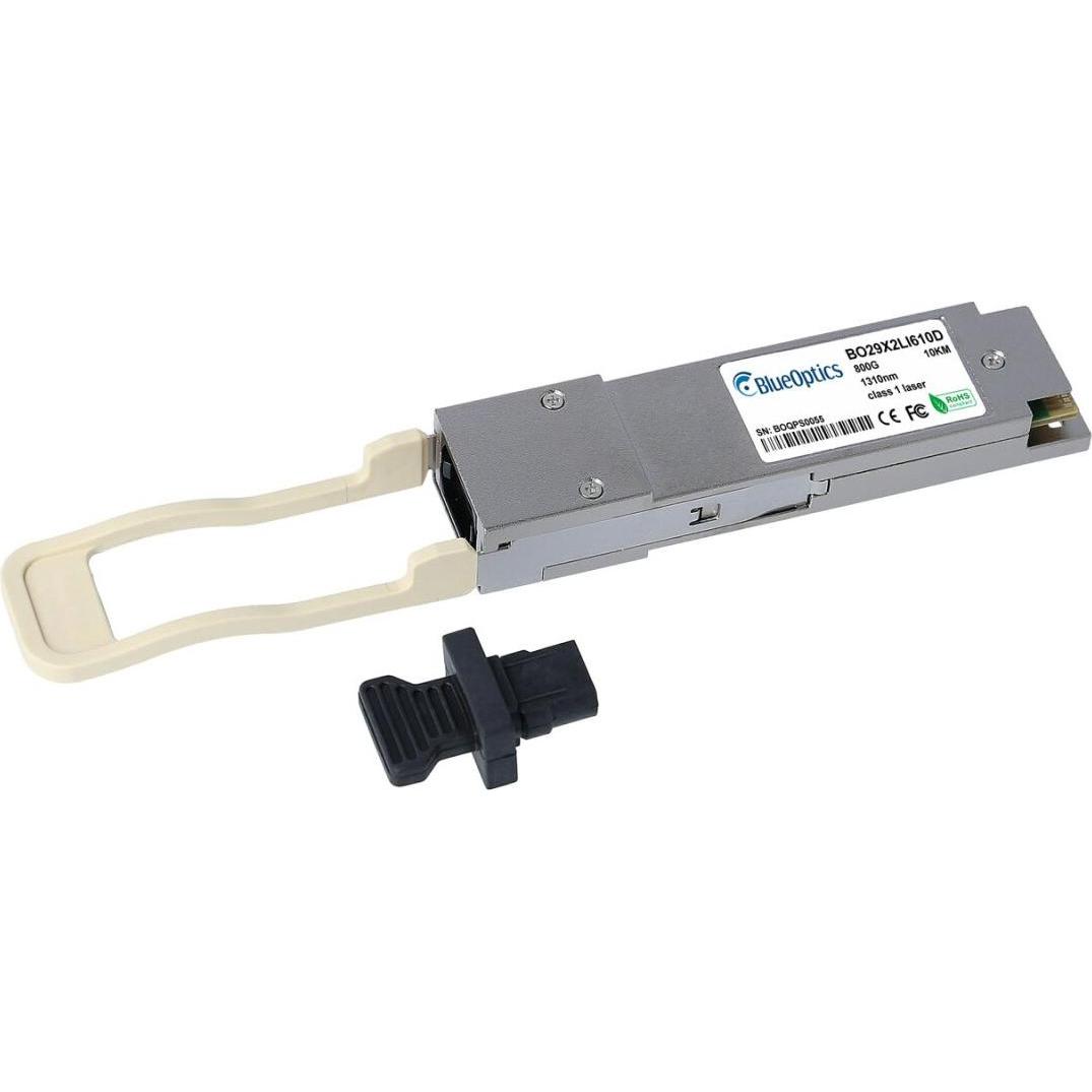 BlueOptics Arista QSFP56-200G-SR kompatibler QSFP56 BO07W859S1D, Transceiver, Silber